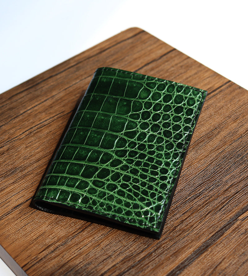 TARJETERO ABIERTO-VERDE EXOTICO