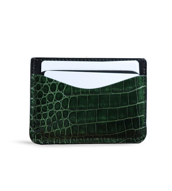 TARJETERO VERDE-EXOTICO GENUINO