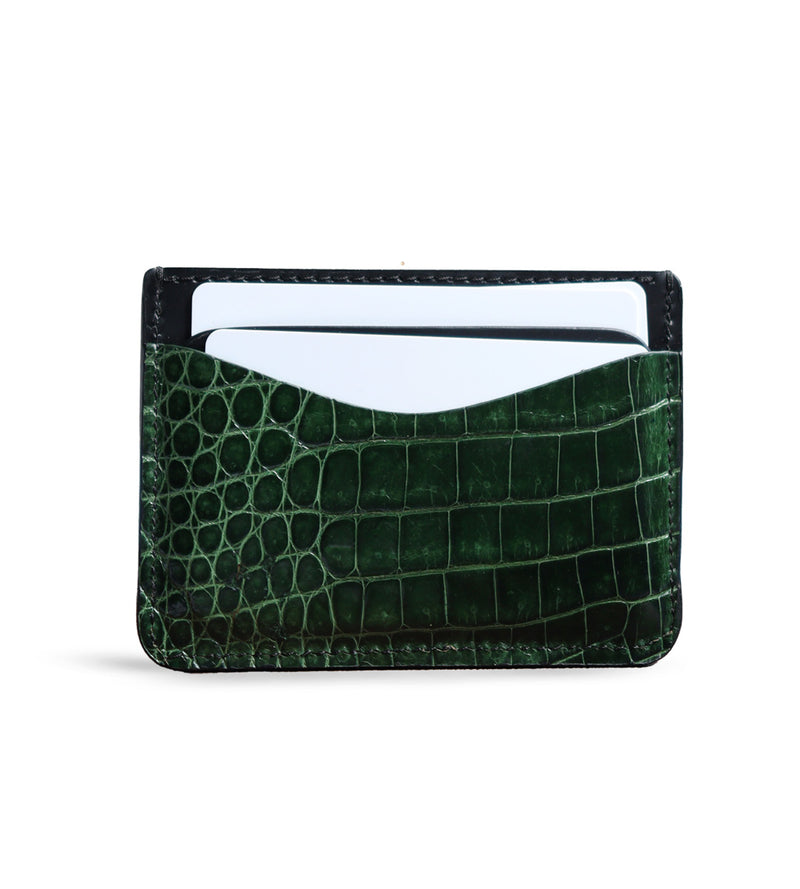 TARJETERO VERDE-EXOTICO GENUINO